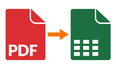 convert pdf to excel windows 7